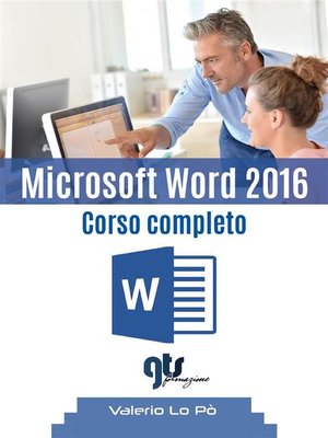 cover image of Microsoft Word 2016--Corso completo